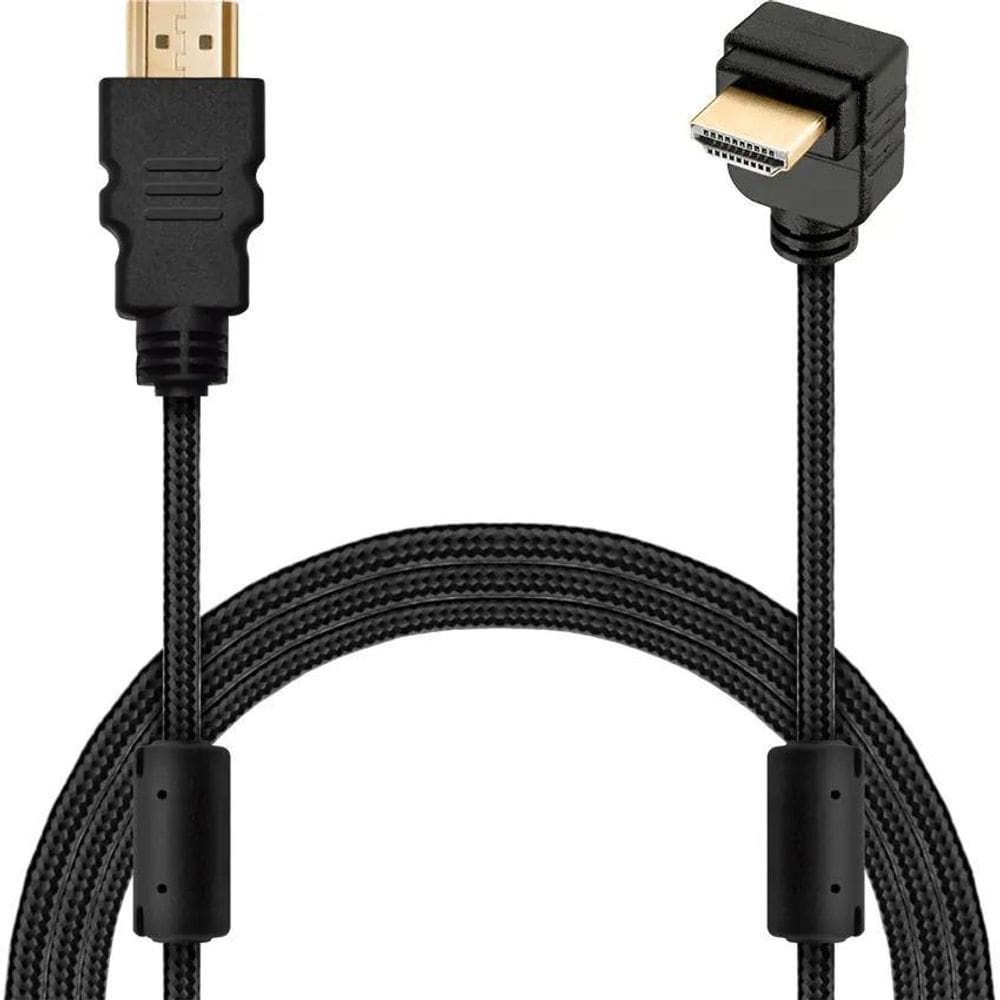 Cabo Hdmi 90 Graus Full Hd Hdmi X Hdmi 5 Metros 5M
