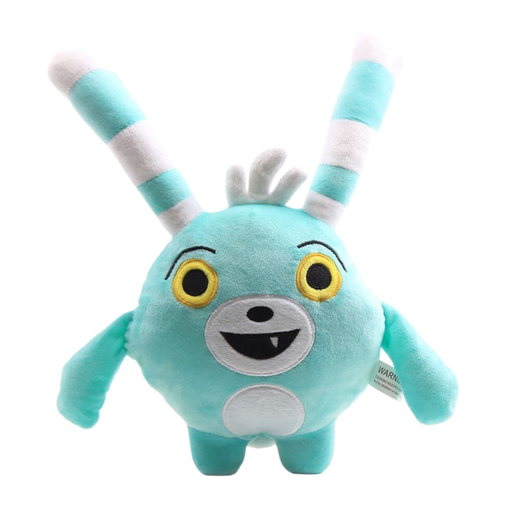 Boneca de pelúcia Abby Green, coelhinha de orelhas compridas de 30 cm para crianças