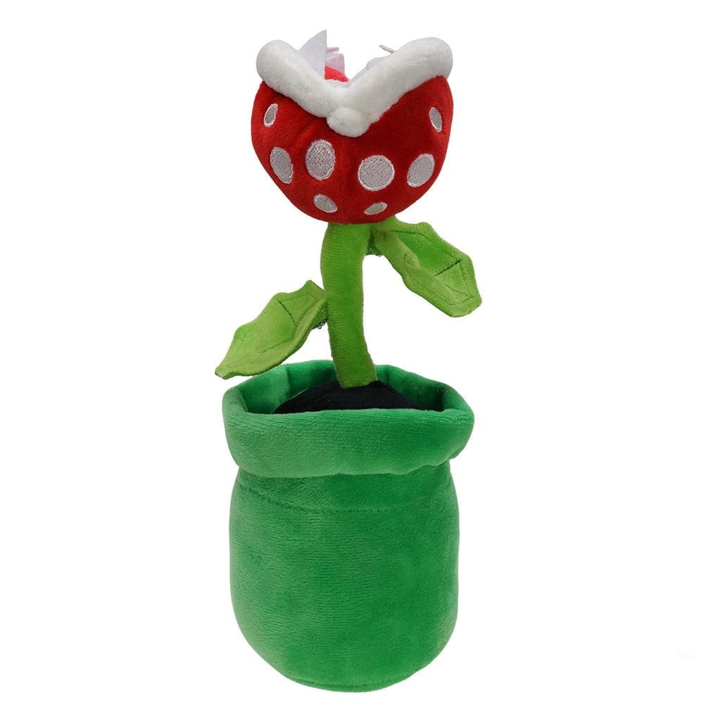Boneca de pelúcia Super Mario Piranha Plant Green 25cm