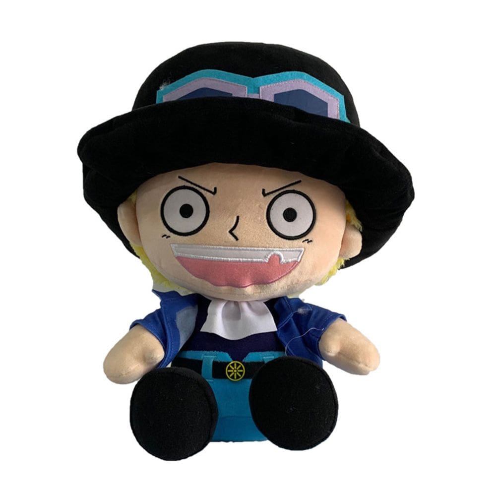Boneca de pelúcia One Piece Sabo, boneco macio e abraçável de 30 cm