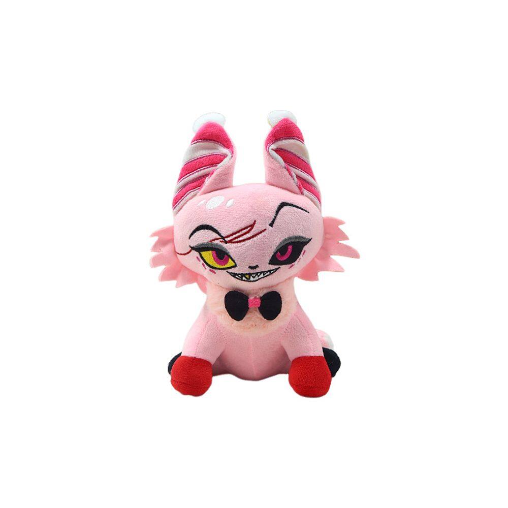 Boneca de pelúcia, gato fofo, bicho de pelúcia rosa, 30 cm