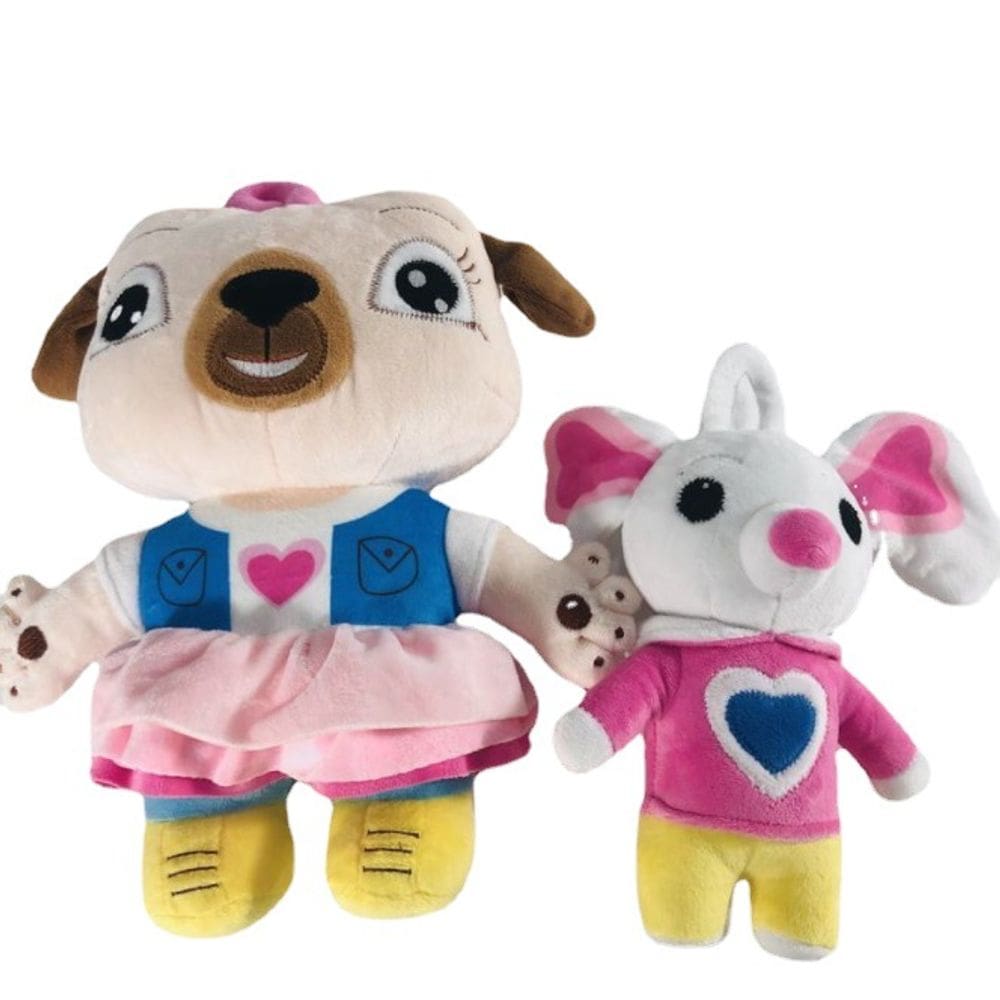 Brinquedo de pelúcia com batata frita e batata multicolorida de 17 a 30 cm para crianças