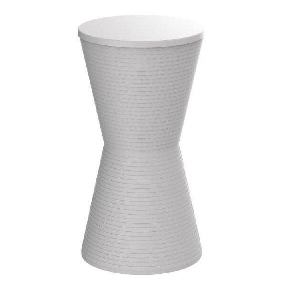 Banqueta Dub Im In área Externa E Interna Polipropileno Branco 56,3 Cm (altura)