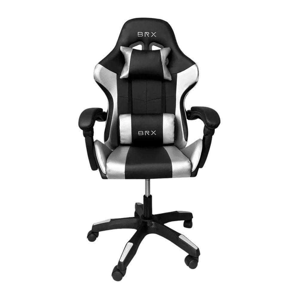 Cadeira Gamer Brx Impact Silver