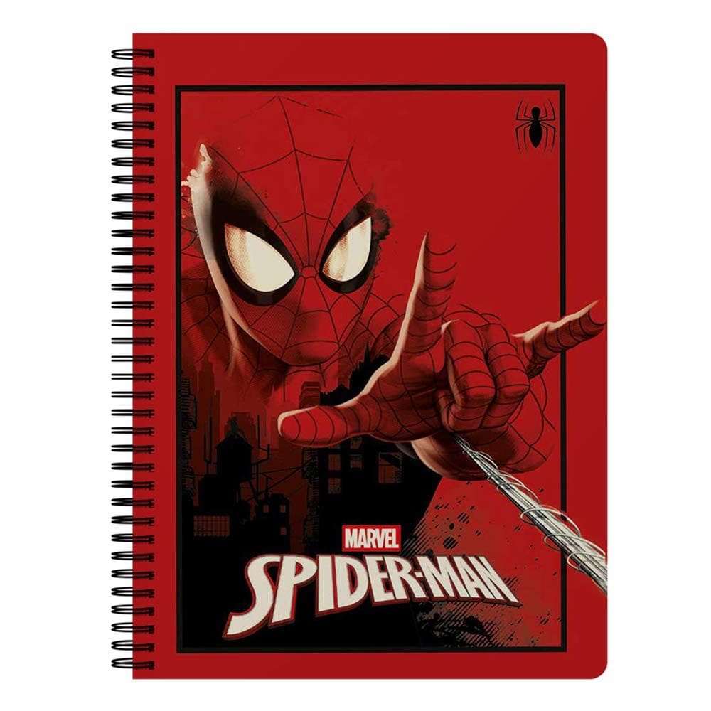 Caderno Universitário 1M Masculino Spider Man 707180330 - Culturama