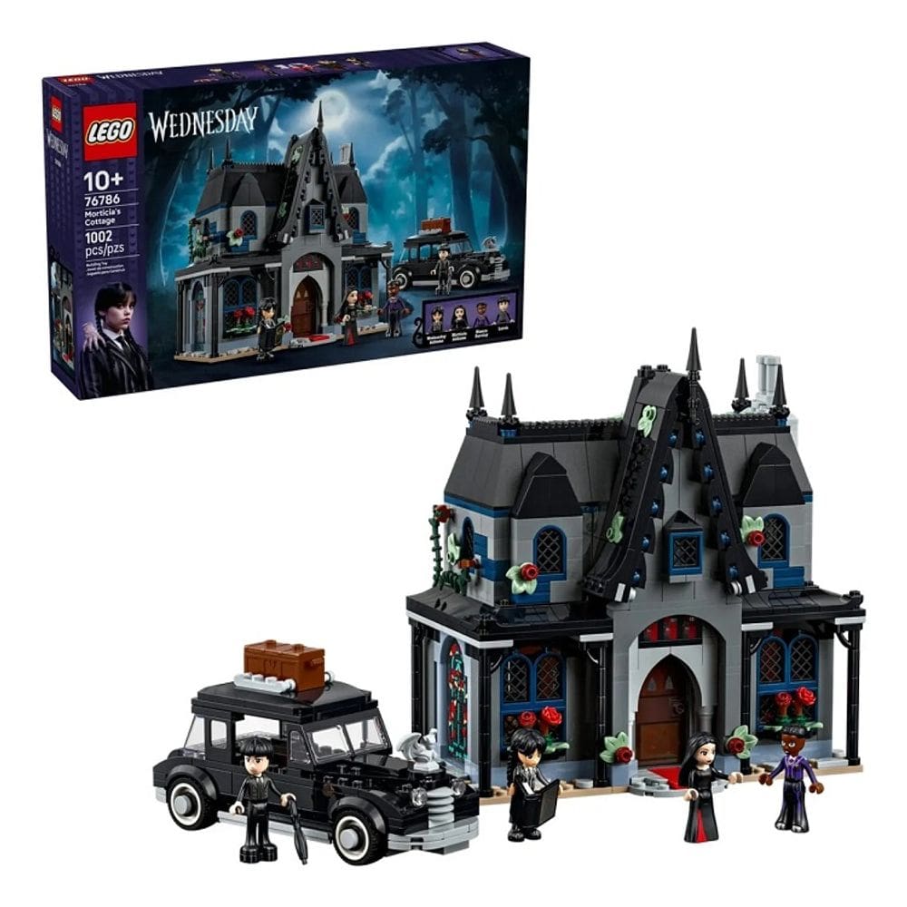 Lego 76786 Wandinha- Casa Chalé Da Mortícia Addams – 1002 peças