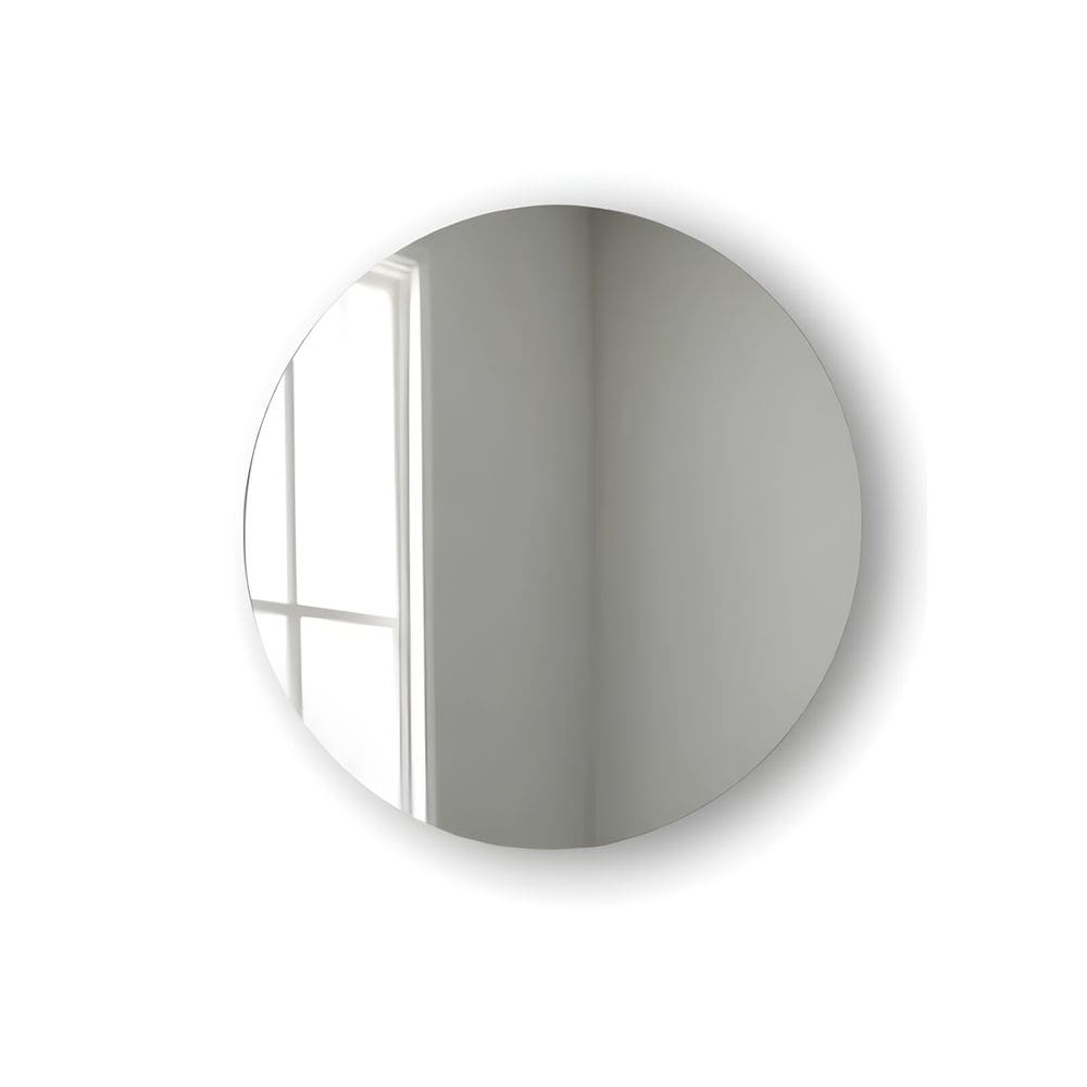 Espelho Redondo Para Parede Espelho 35 cm Sem Moldura