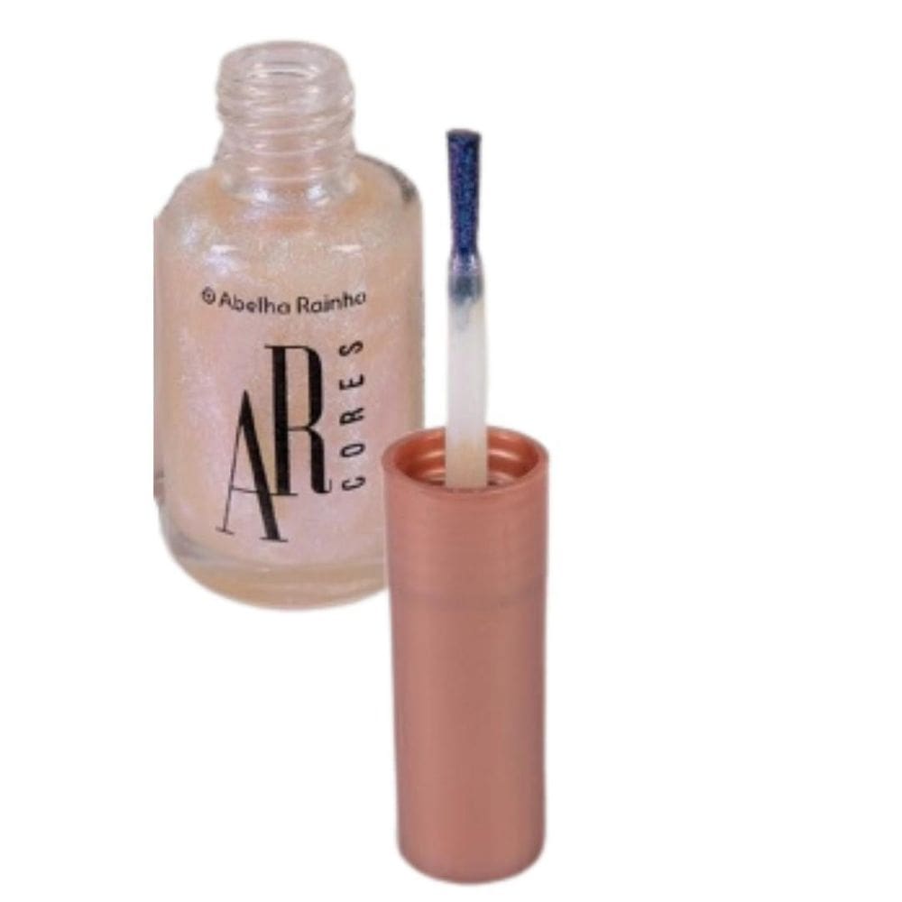 Esmalte Unhas Holográfico Galáxia Ar Cores Abelha Rainha 9Ml