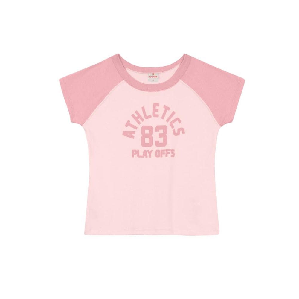 Blusa infantil menina estampada Brandili
