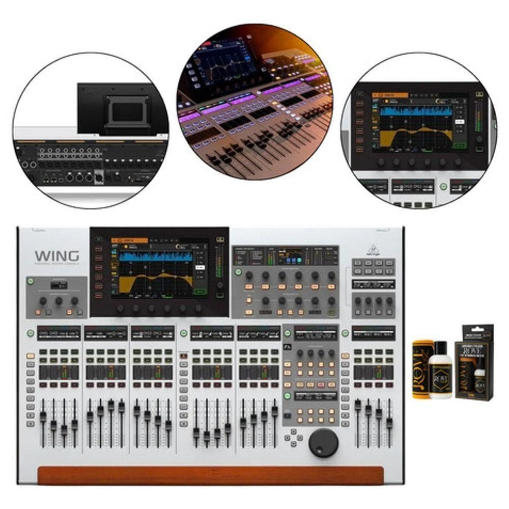 Mesa Behringer 48 Canais Digital Wing + Polidor