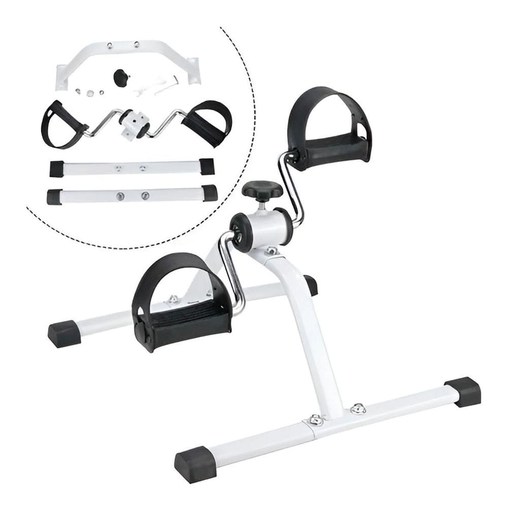 Mini Bicicleta Ciclo Ergômetro Portátil Pedal Fisioterapia
