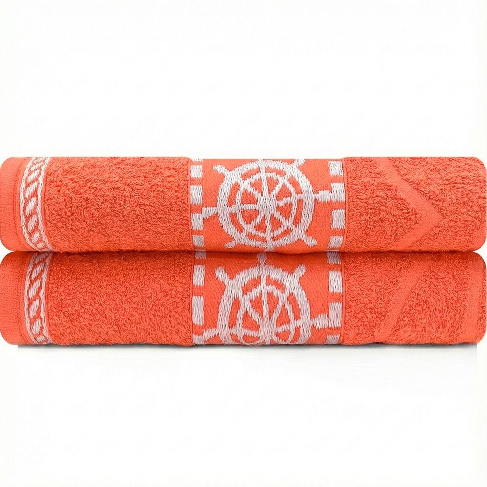 Jogo de Toalha Praia e Piscina Banhão Gigante 100% Algodão Felpuda 2 Peças Marcotex