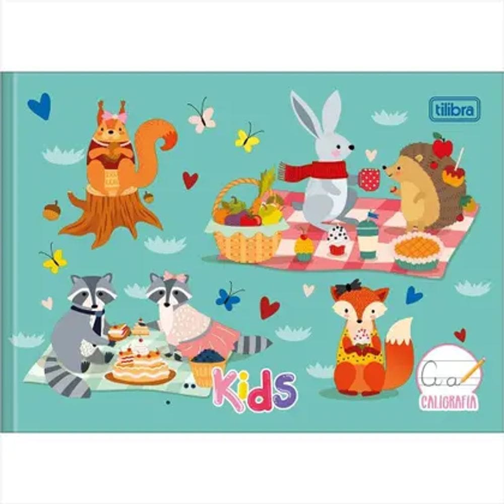Caderno Caligrafia Brochura Kids Tilibra