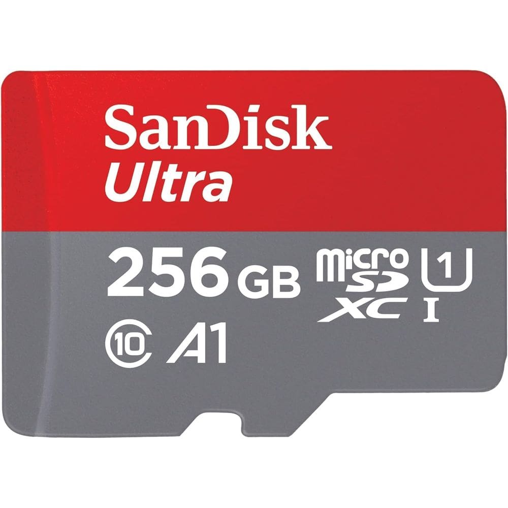 Cartão de memória SanDisk Ultra microSDXC 256GB UHS-I C10 A1