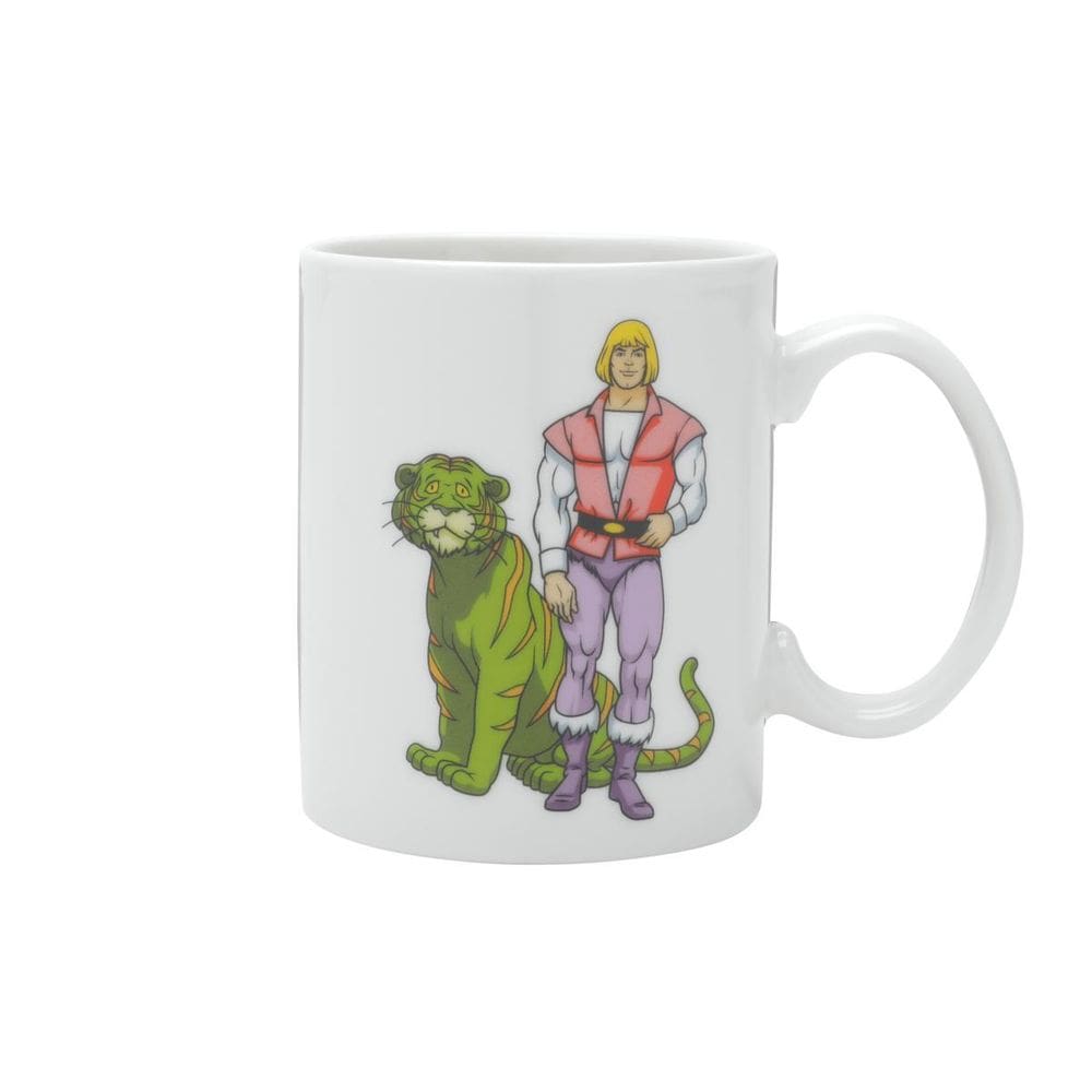 Caneca De Porcelana Branca He Man 300Ml Urban