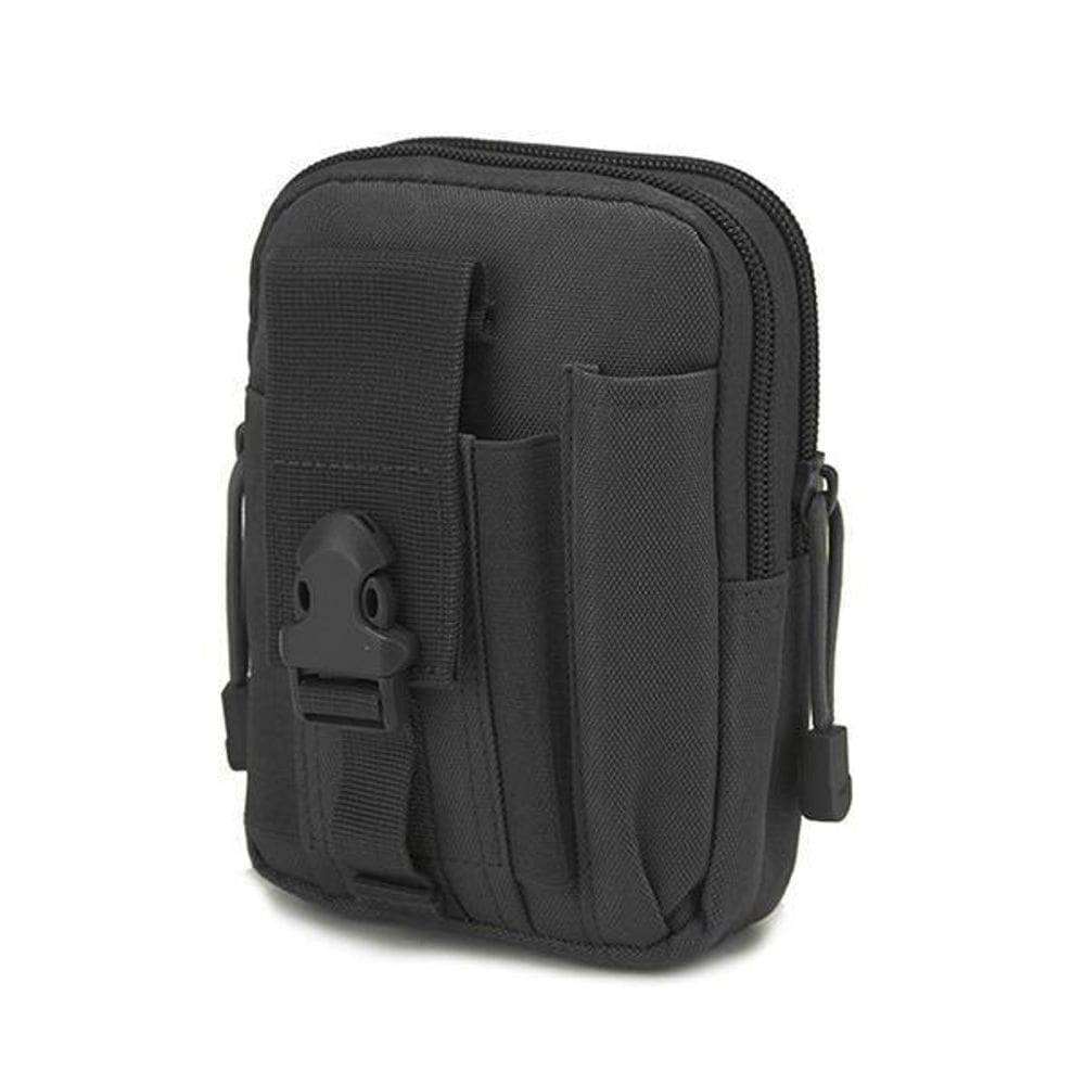 Kit De Emergência Camping Bolsa Preta Sobrevivência Selva