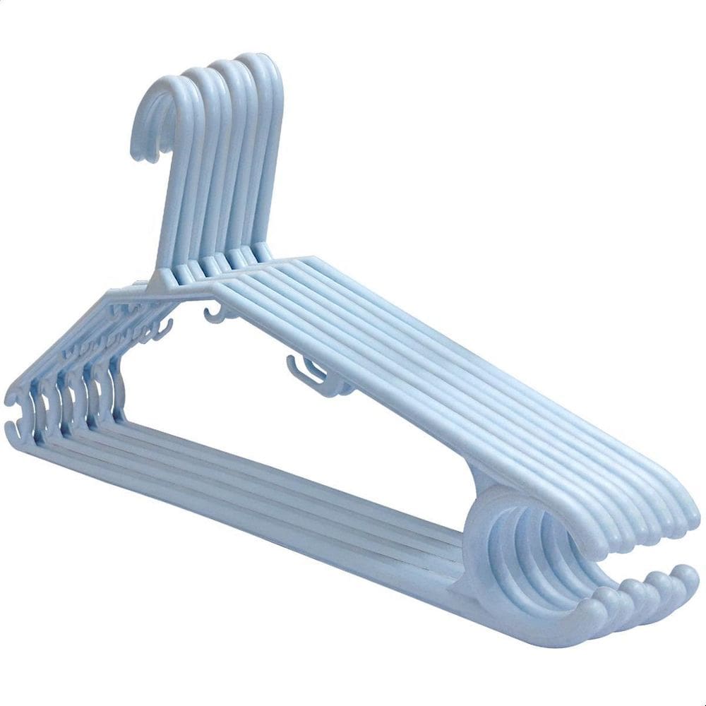 Kit Cabide Color Cor:Verde Bebê;Unidades:20 Un