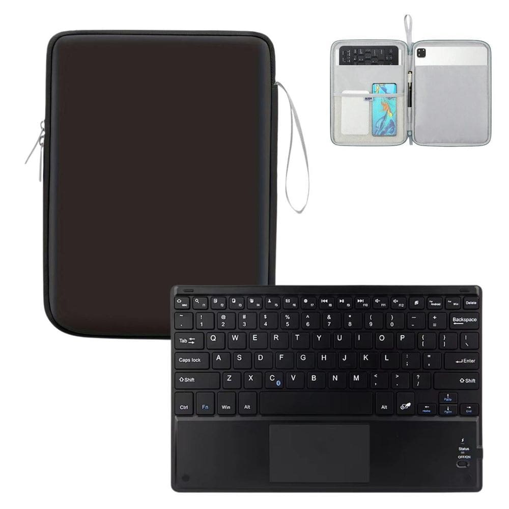 Capa Bolsa + Teclado Touchpad Para Tablet Samsung S10+ 12.4