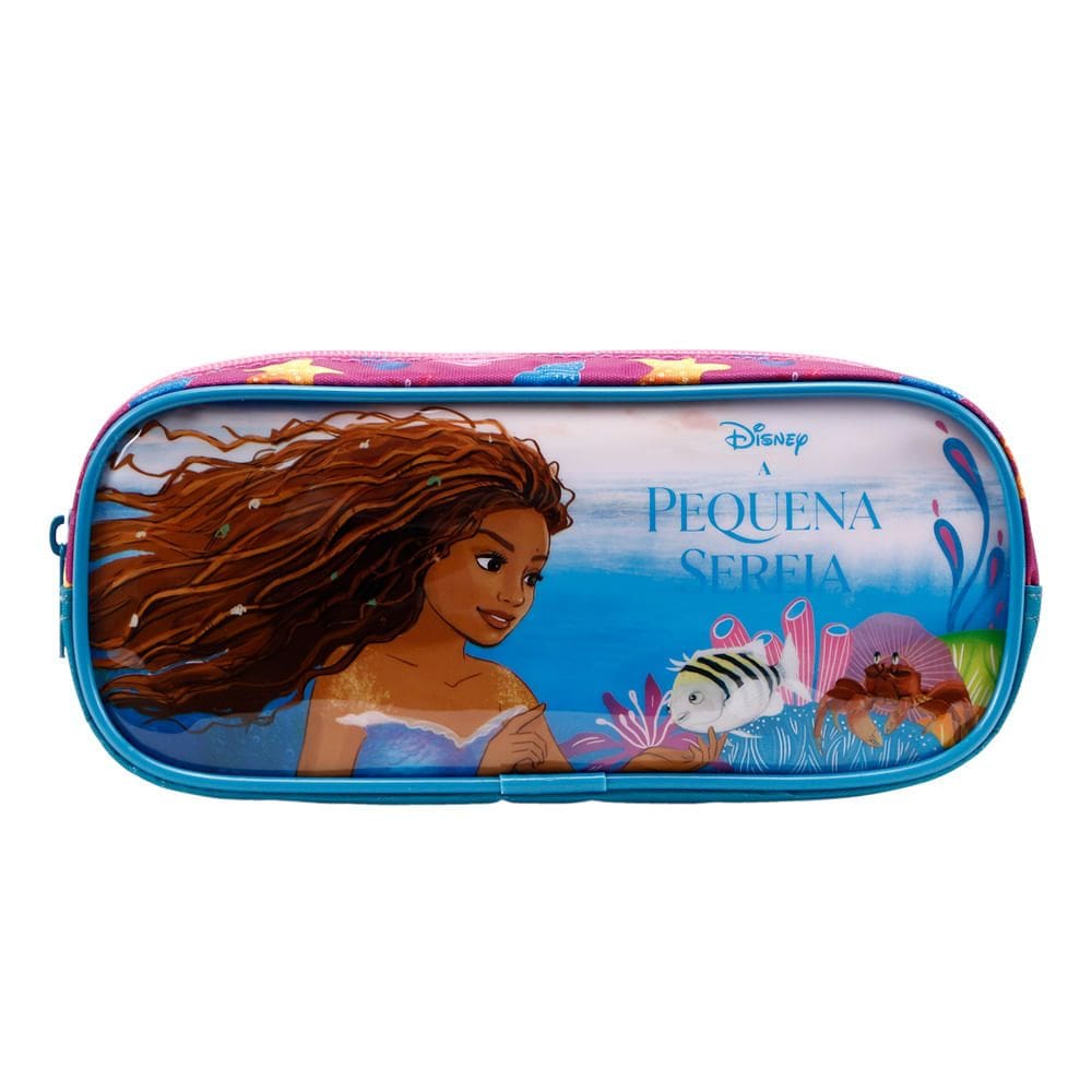 Estojo Escolar Infantil - A Pequena Sereia
