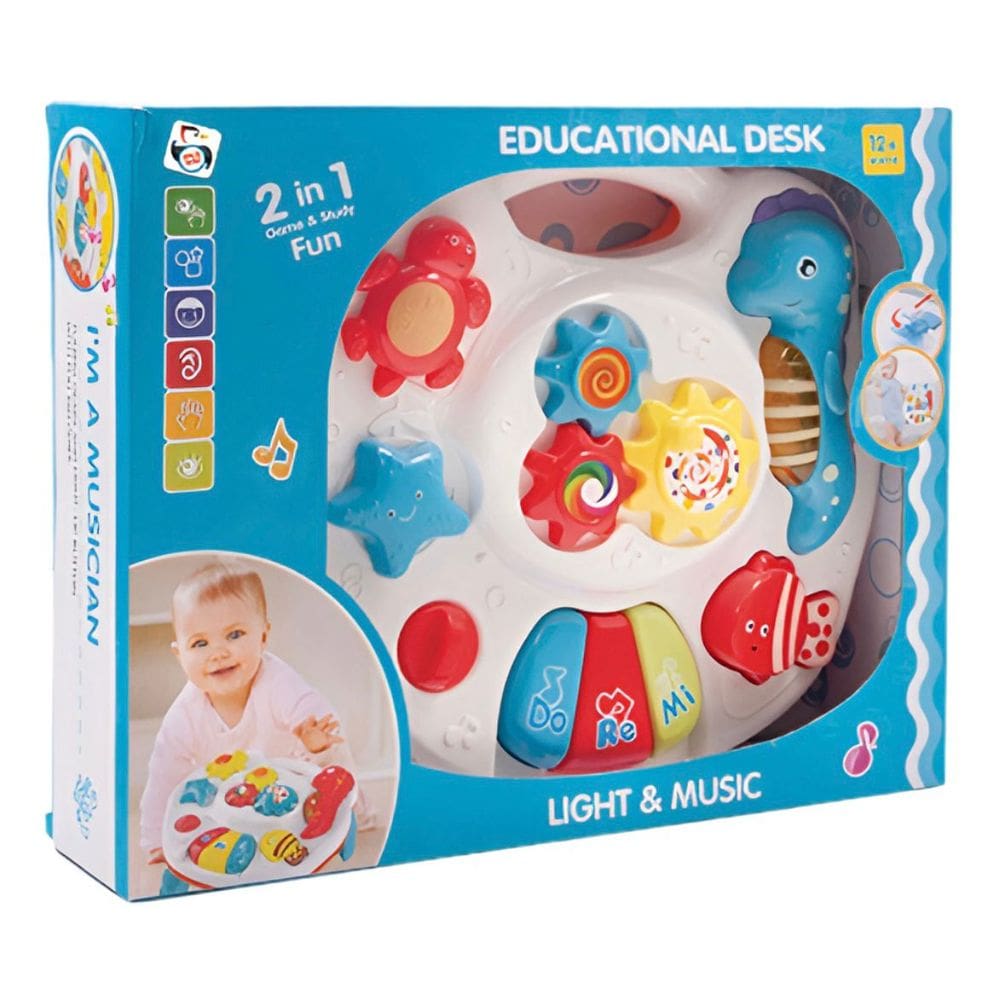 Baby Mesinha Educativa Luz e Som- pica pau