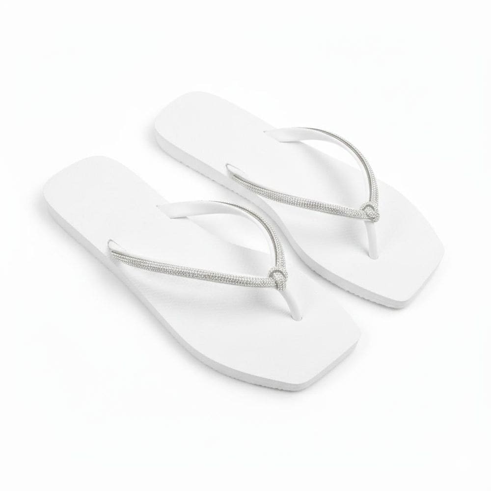 Chinelo Sua Cia Casual Diamond Detalhe Pedrarias Matte Feminino