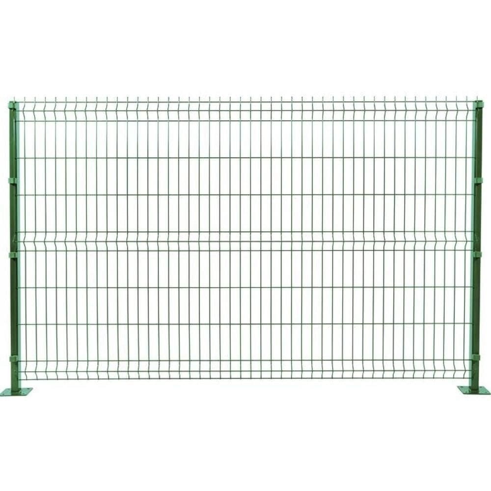 Tela Soldada para Gradil Morlan Revestida em PVC, 4,30 mm, 1,53 x 2,50 Metros - Verde