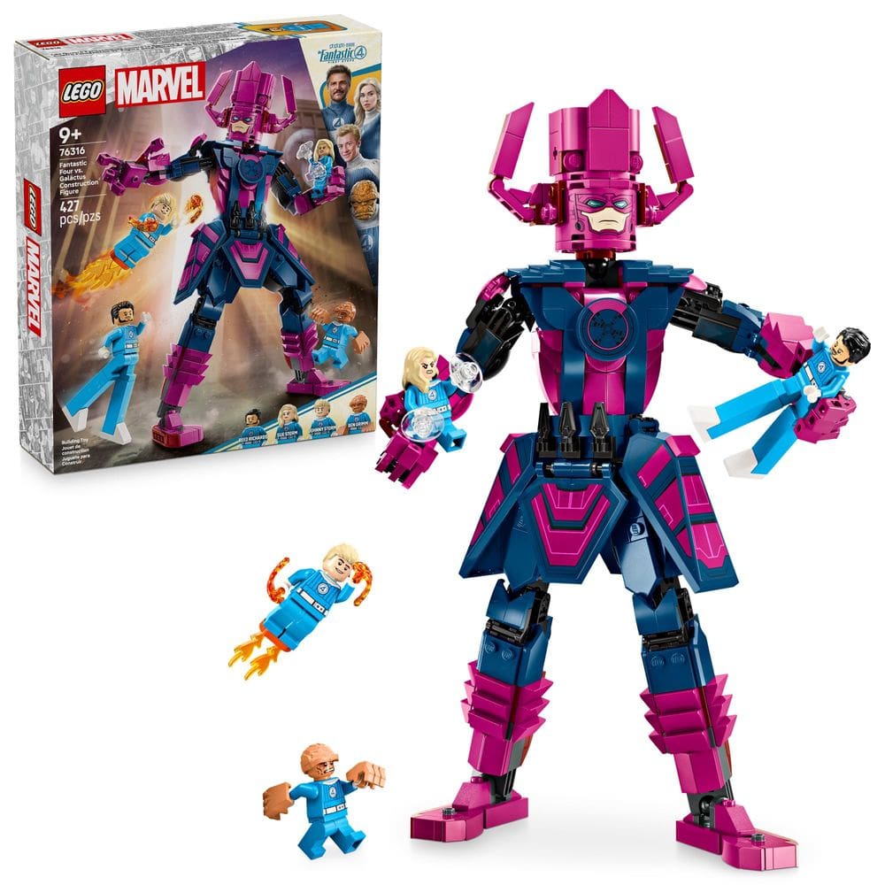 Figura de construção LEGO Marvel Fantastic Four vs. Galactus