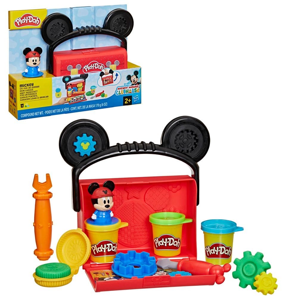 Set de Juego Play-Doh Disney Mickey Mouse Clubhouse Garaje Móvil