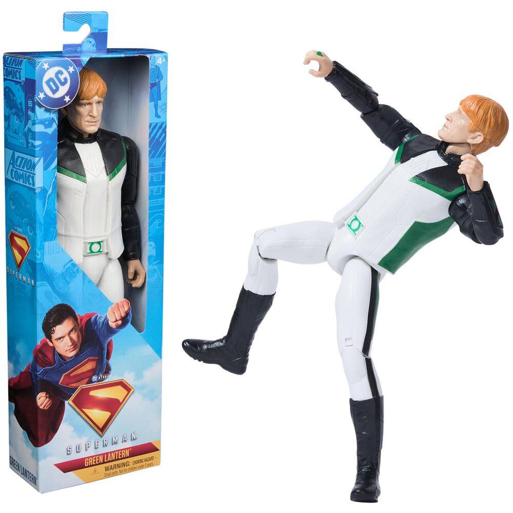 Figura de Acción DC Comics Superman Green Lantern 30cm para Niños 4+