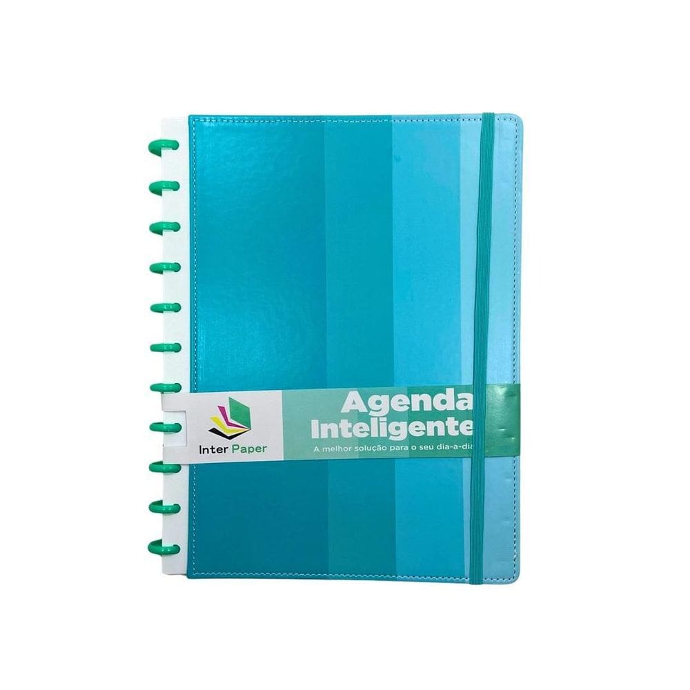 Caderno Inteligente Capa Dura 283 X 203 Mm Elástico 11 Disco