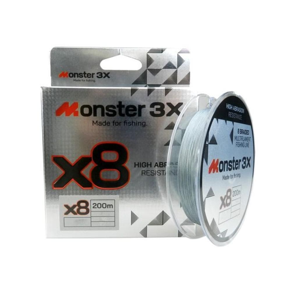 Monster 3X Linhas Multifilamento X8 4.0 33Mm 40Ib 18,1K 200M