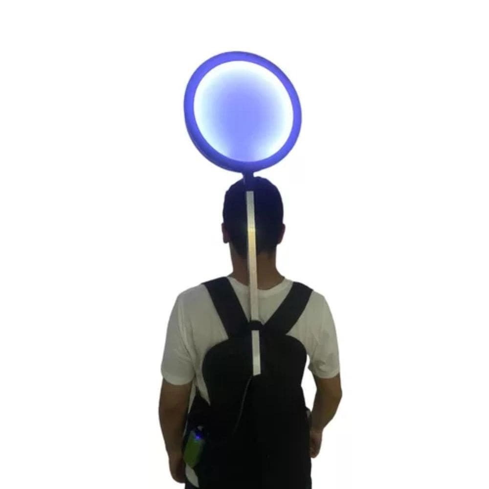 Luminoso Mochila Pirulito Led Usb Recarregável