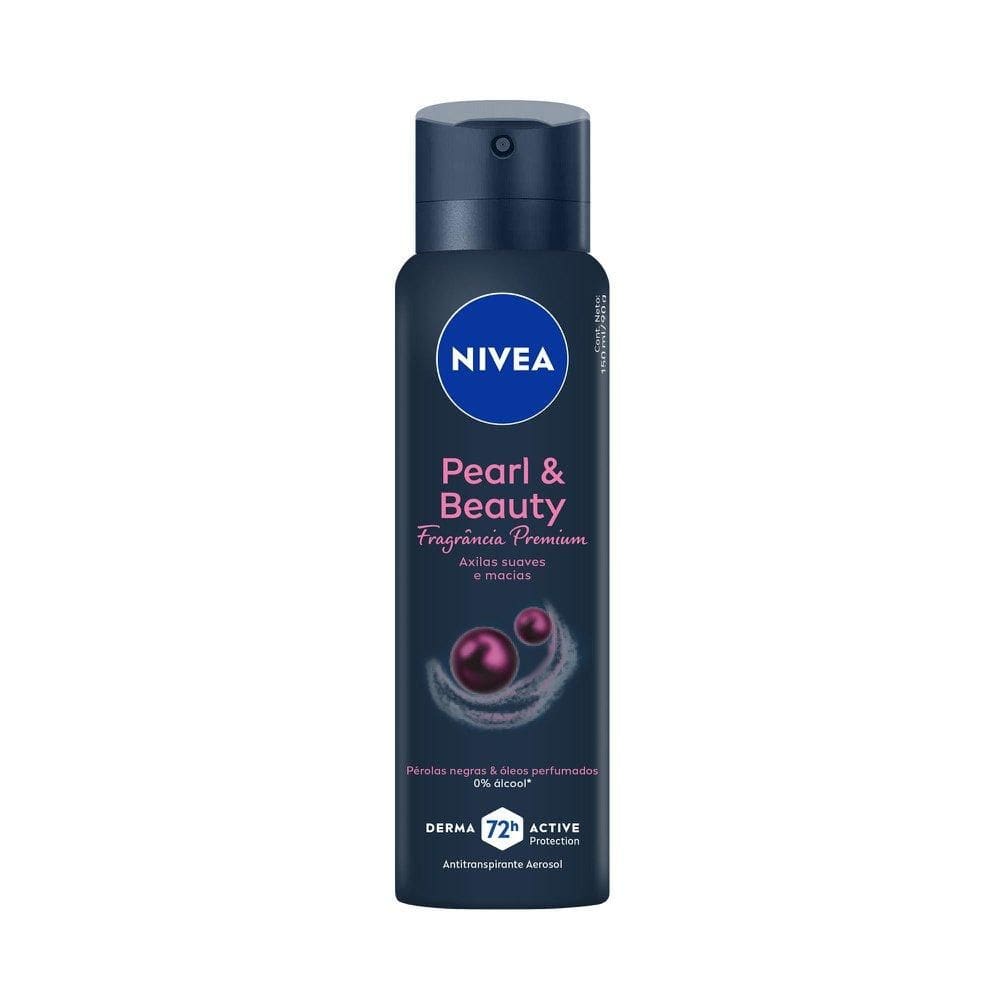 Desodorante Aerossol NIVEA Pearl & Beauty Fragrância Premium 150ml