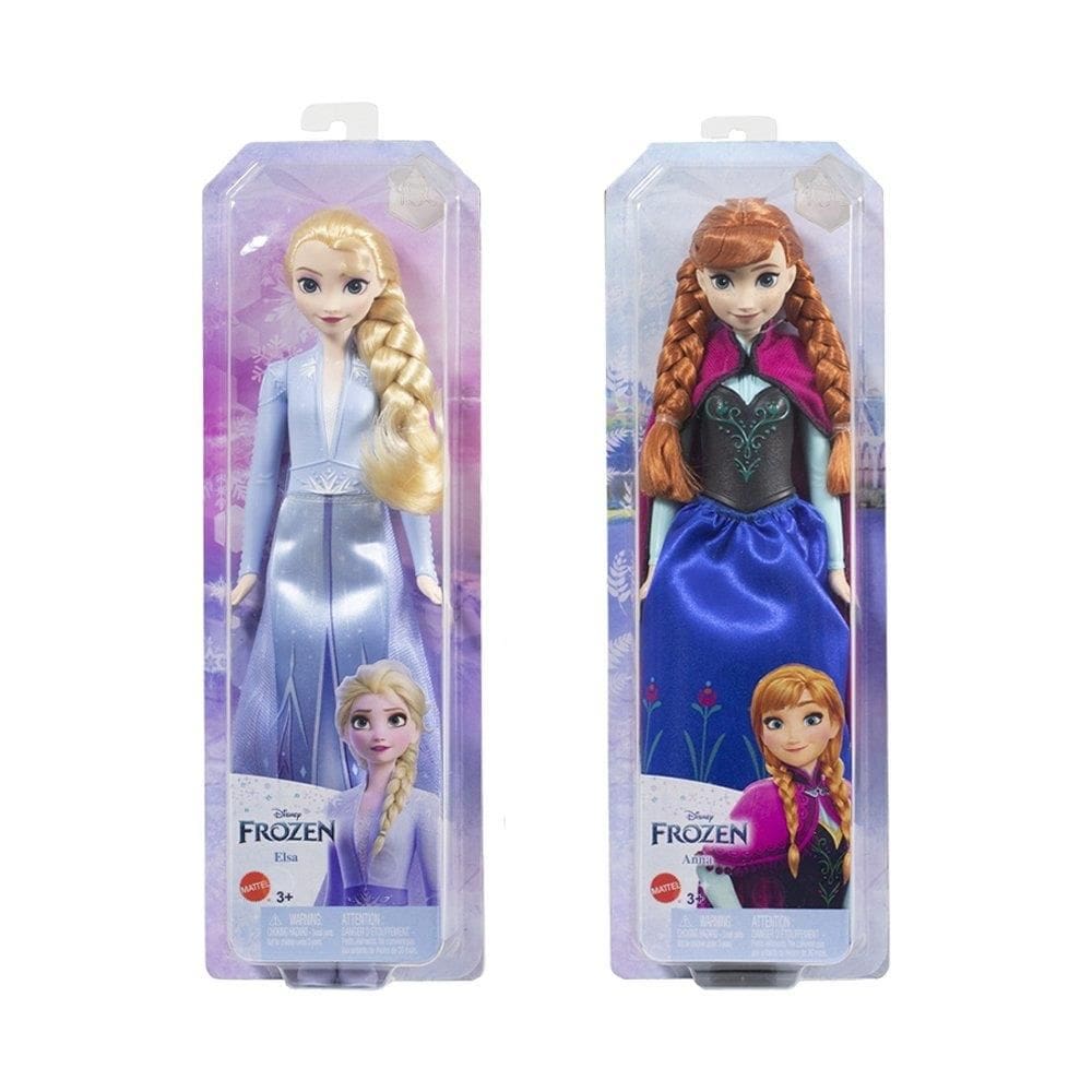 Boneca Disney Frozen Rainhas Anna Ou Elsa Ii Hlw46