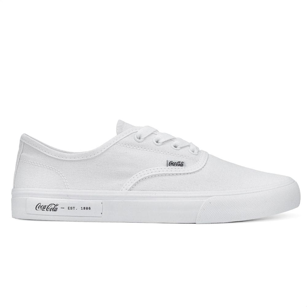 Tênis Coca Cola Kick Travel Unissex | Branco