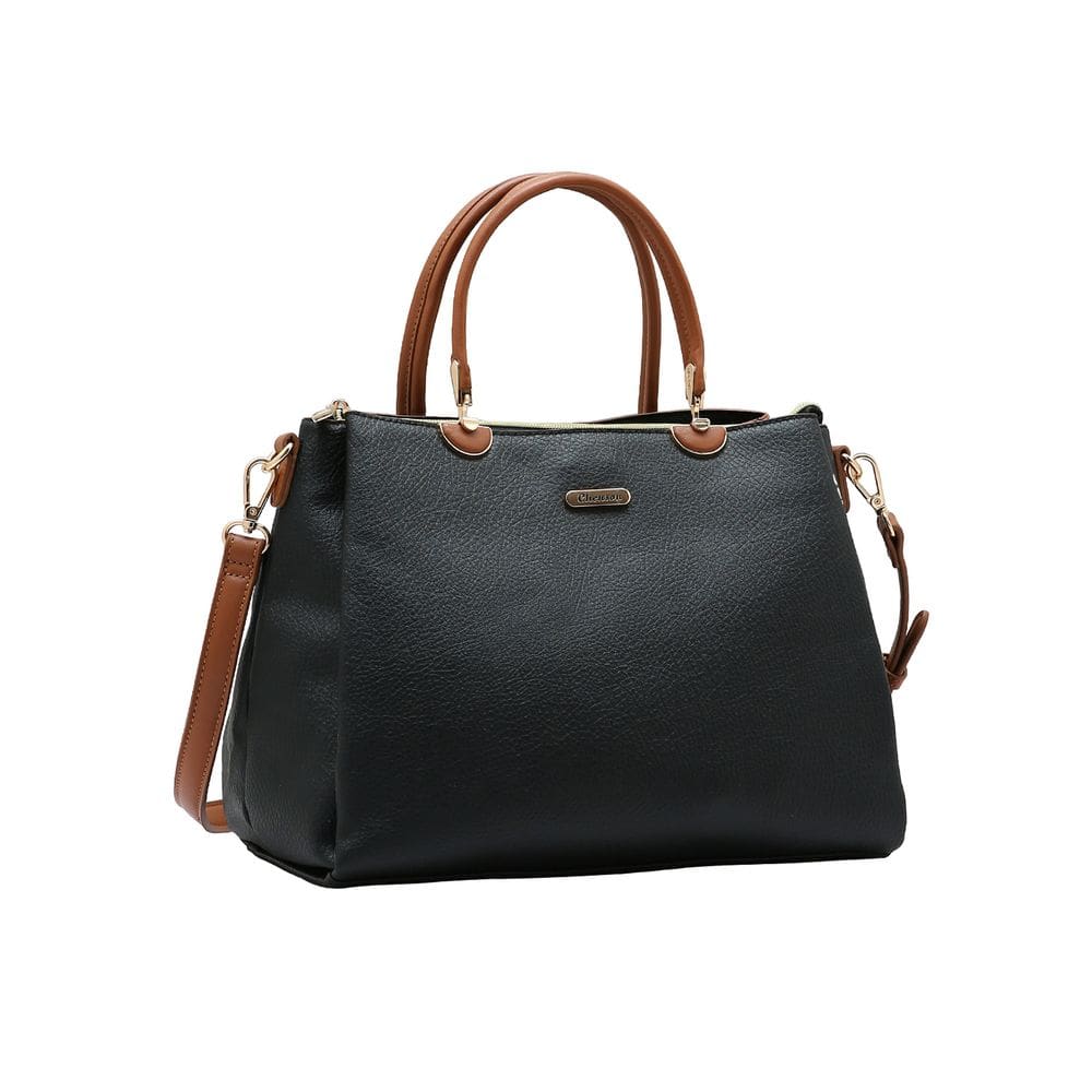 Bolsa Atemporal - Alça dupla - Preto - Chenson 3485118