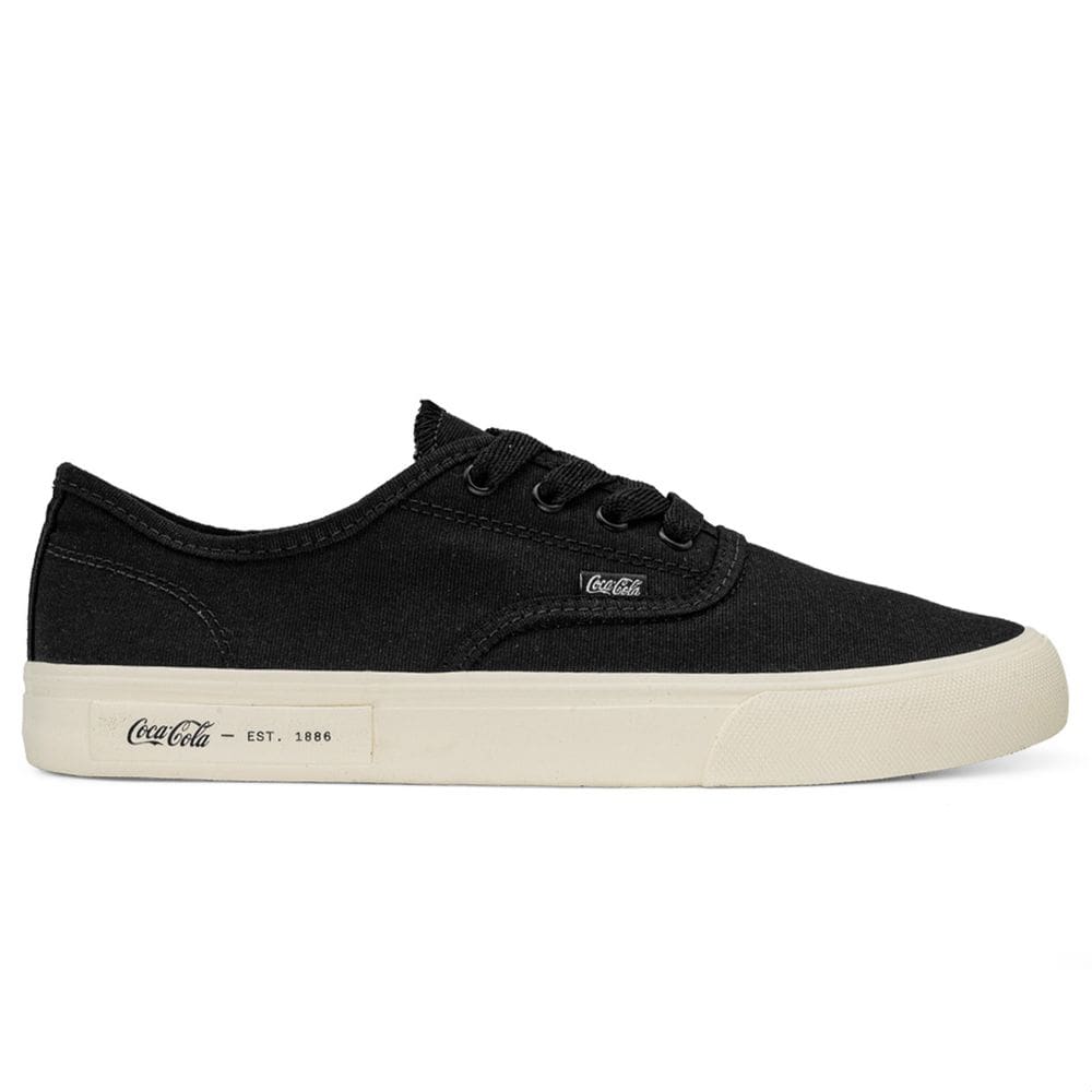 Tênis Coca Cola Kick Travel Unissex | Preto