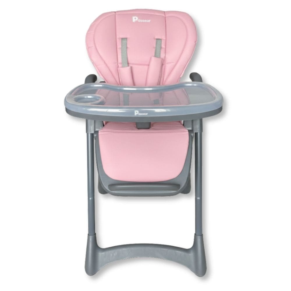 Cadeira De Alimentação Easy Rosa - Passear Baby