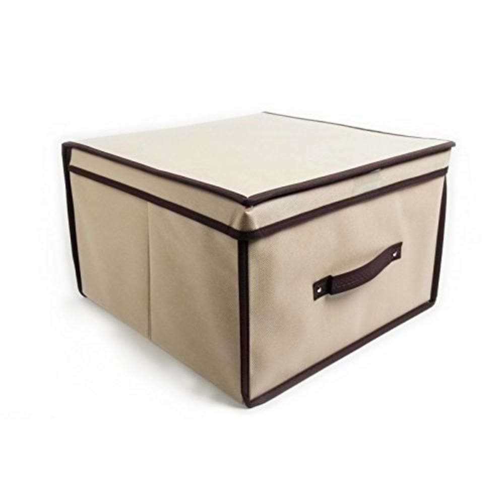 Caixa Grande Organizadora Multiuso Porta Documentos Fotos Roupas Brinquedos Closet Armario