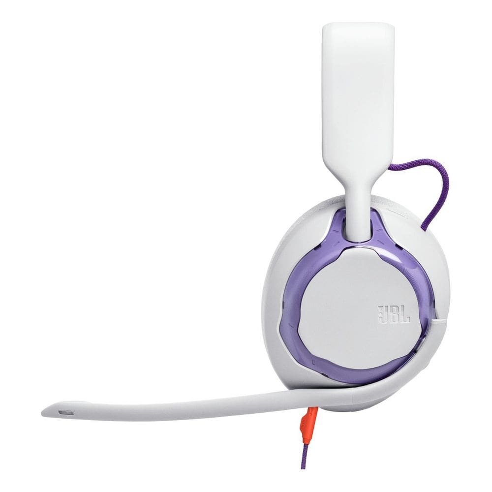 Fone de Ouvido Headset Gamer Com Fio JBL Quantum 250 Com Microfone - Branco
