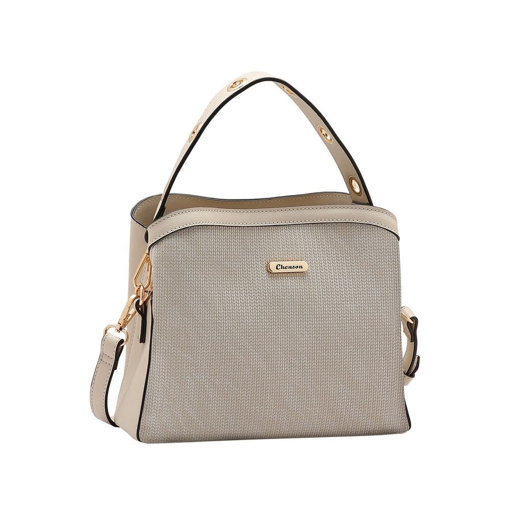 Bolsa Clássico Chic - Alça dupla - Rosê - Chenson 3485314
