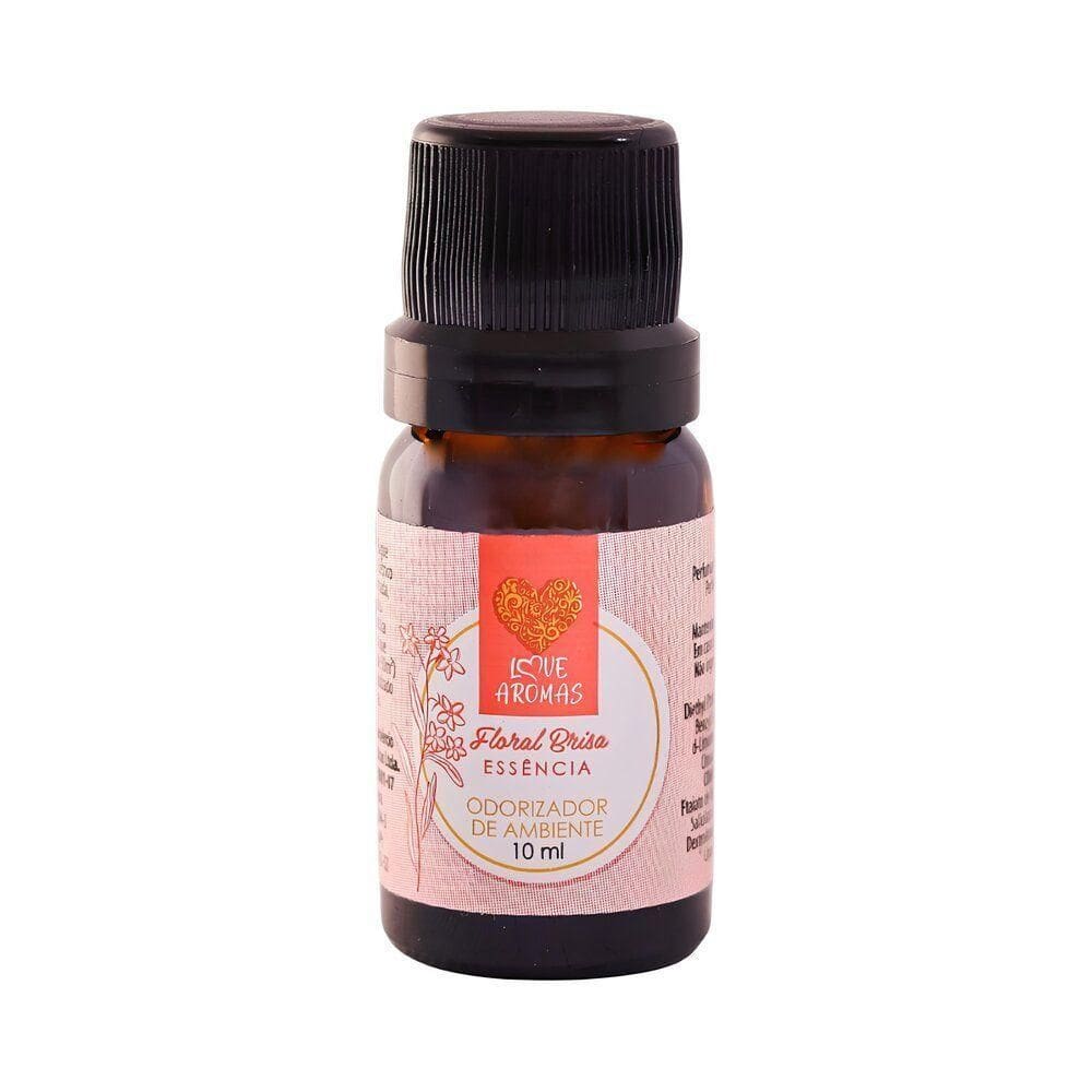 Essência Aromática Floral Brisa 10ml Love Aromas Para Difusor Elétrico