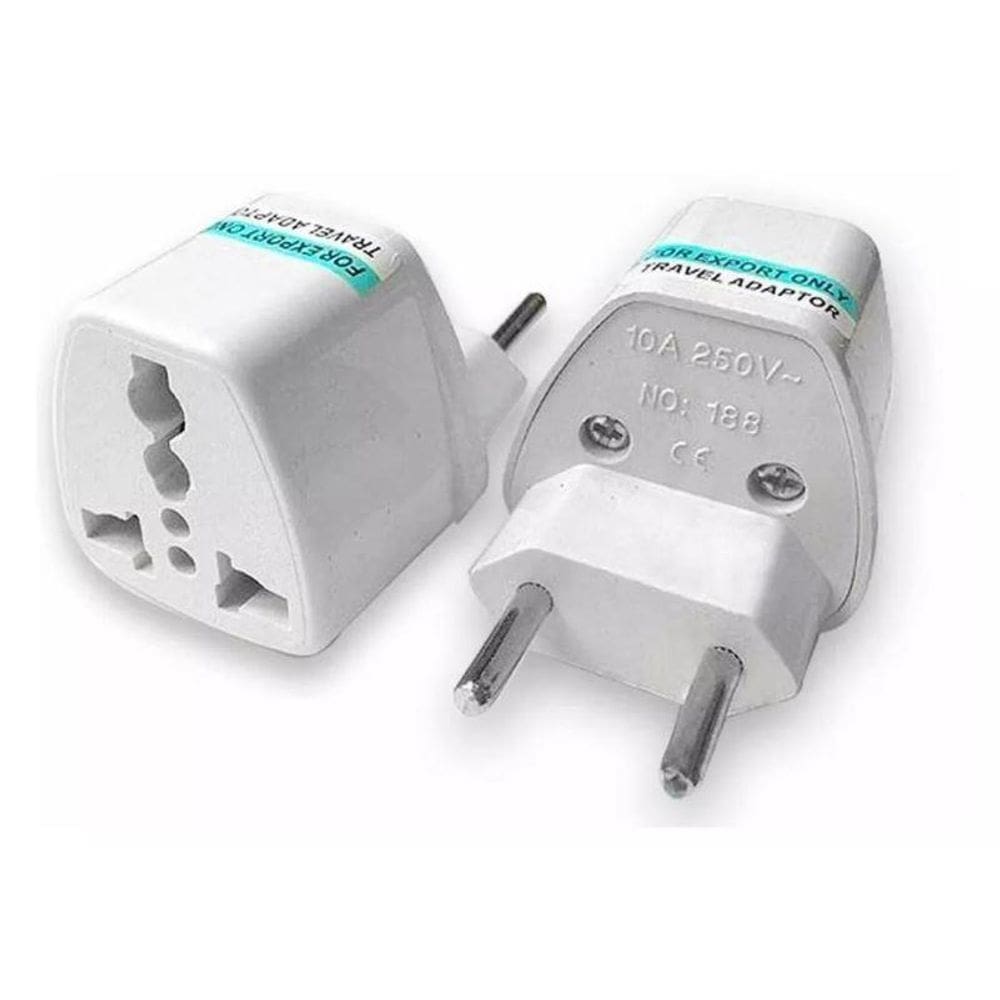 Adaptador Tomada Universal Padrão Europeu Uk Para Brasil