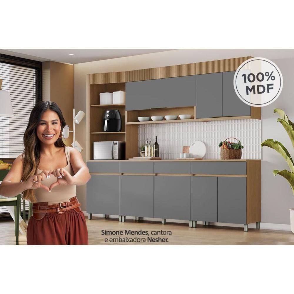 Cozinha Modulada Nesher Realeza 5 Peças CZ101 | Extra