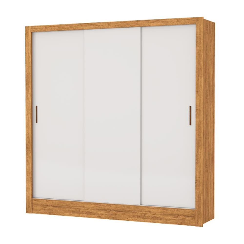 Guarda Roupa Dubaí Cinamomo/Bco - Carioca Móveis