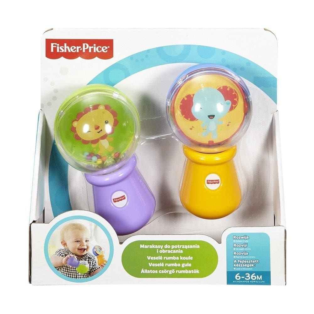 Brinquedo Fisher-Price Maracas Divertidas para Bebês