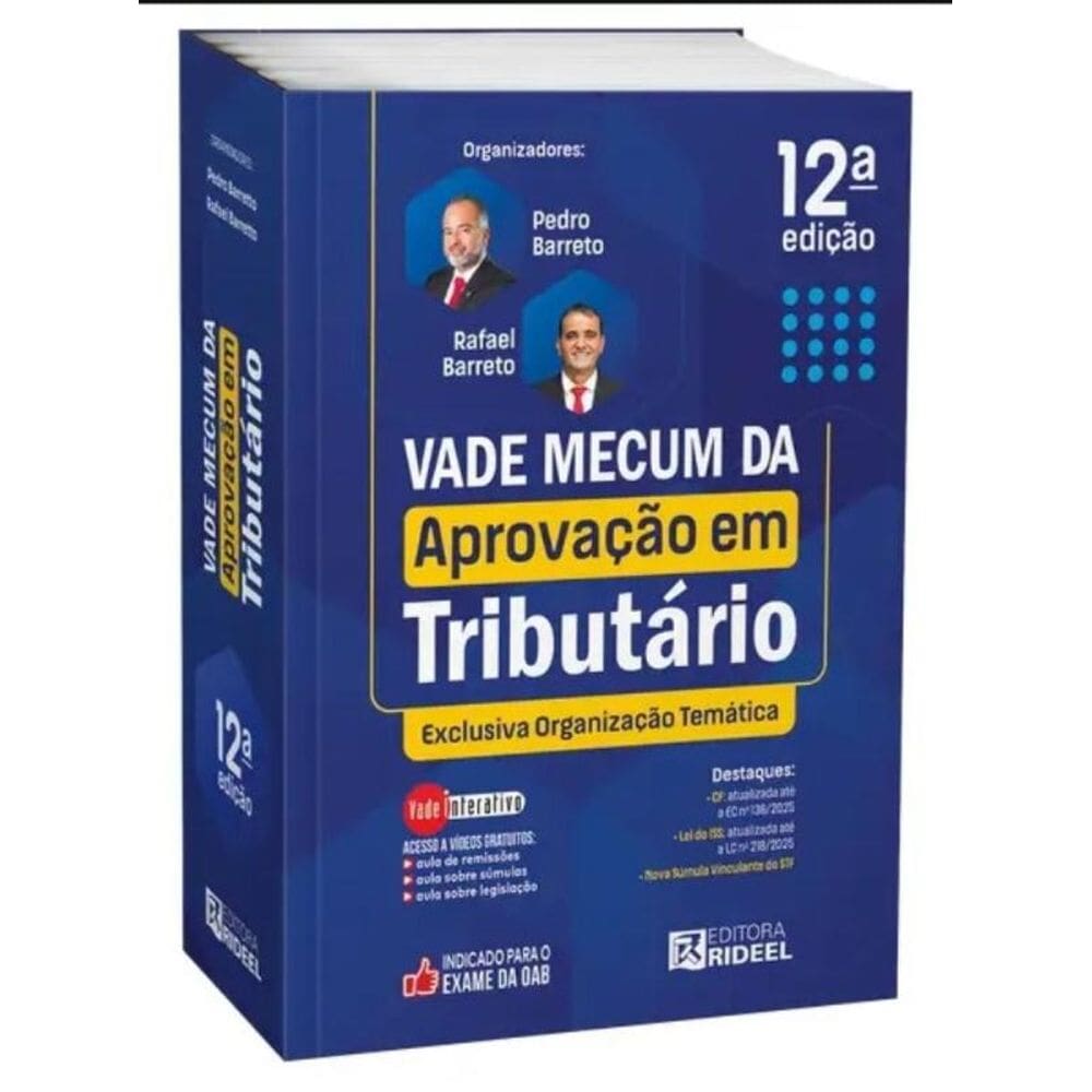 Vade Mecum da Aprovação Tributário 45º exame da ordem