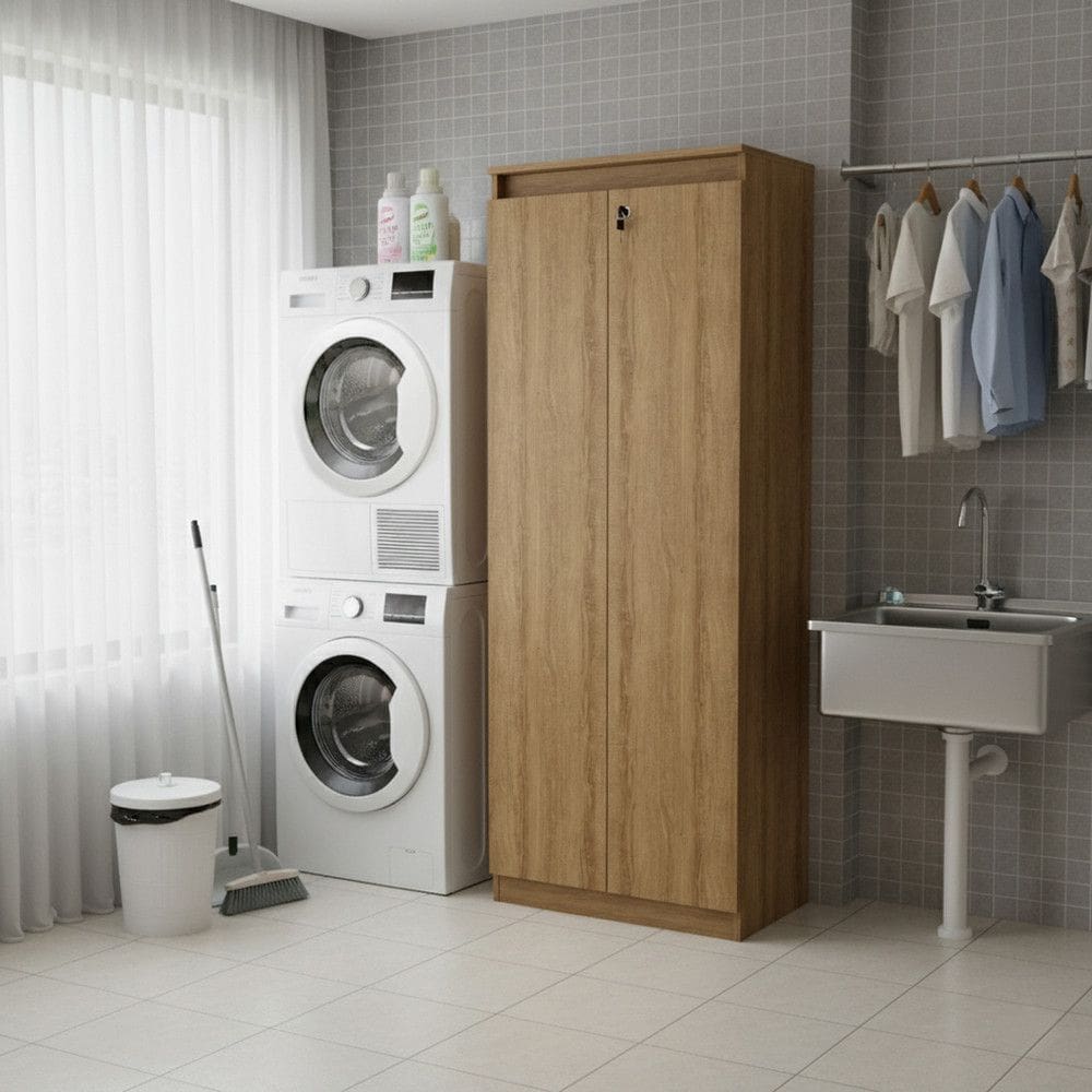 Armario Multiuso 2 Portas com Chave AM3110 Tecno Mobili