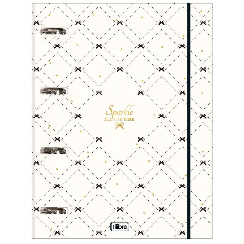 Caderno Argolado Com Elástico 48F West Village 396729- Tilibra