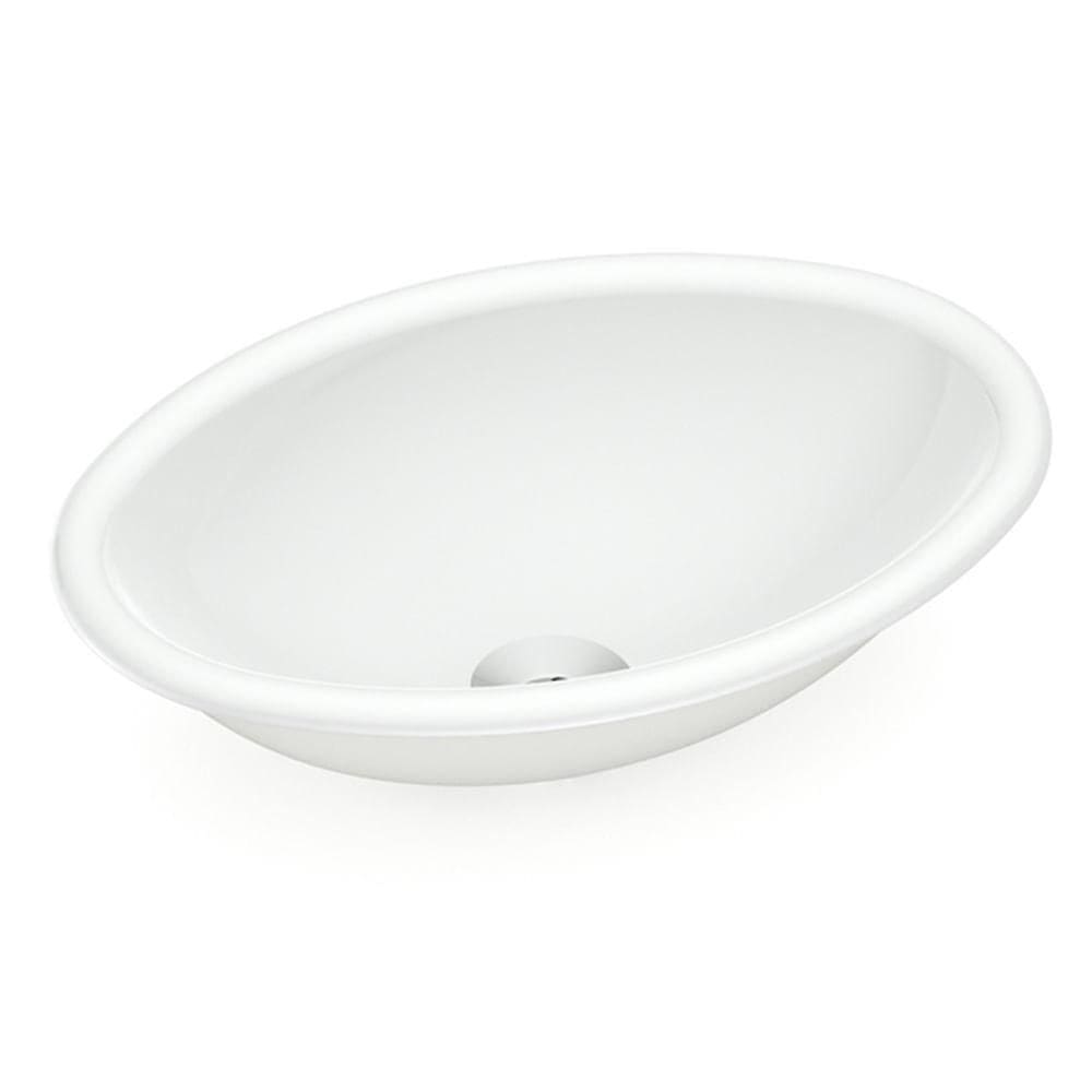 Cuba Incepa Sobrepor Oval Pequena Branco 1101480017100